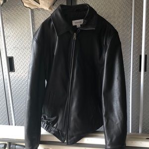 Joseph&Feiss Black leather jacket